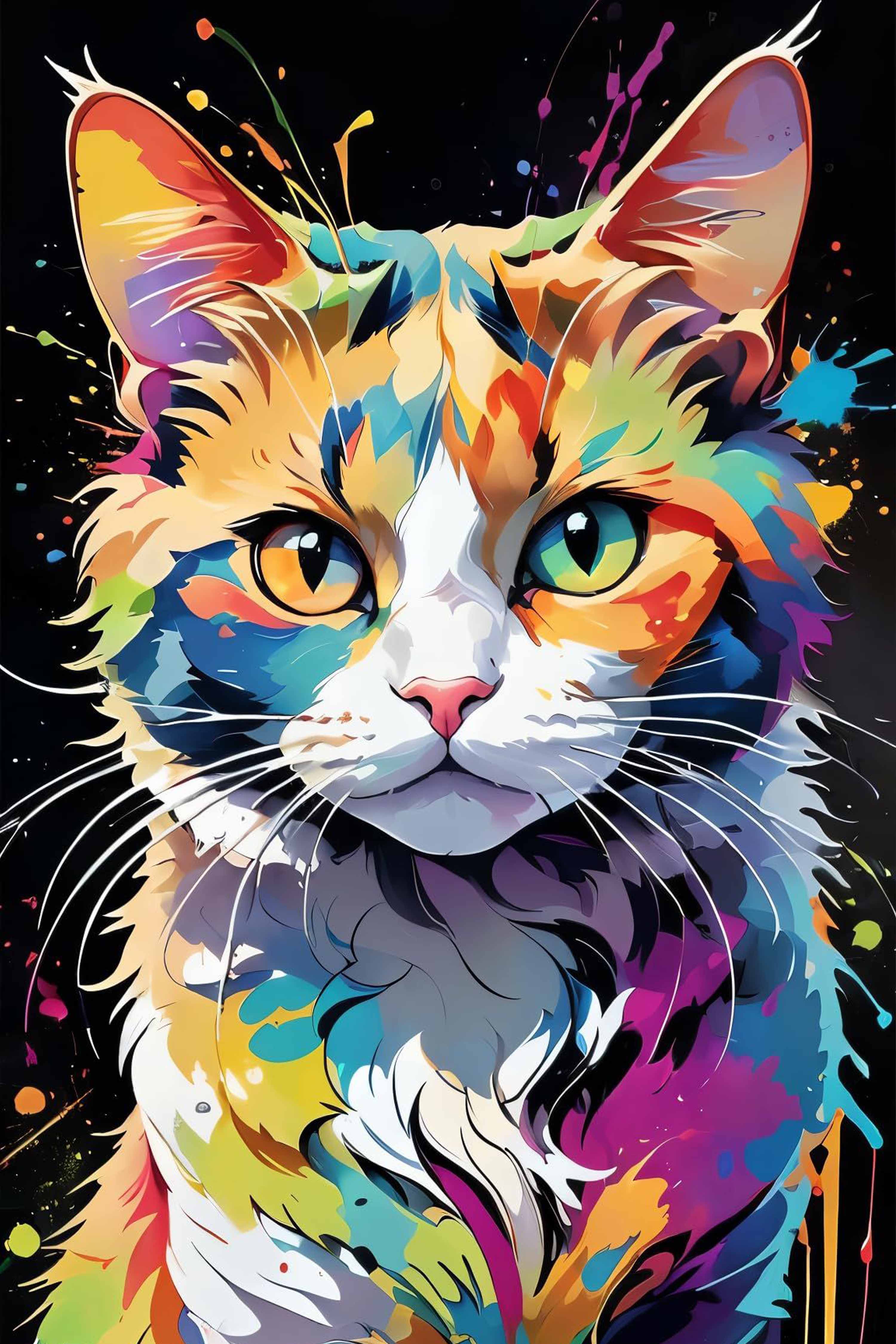 The Art of Meow Diamond Painting Kit