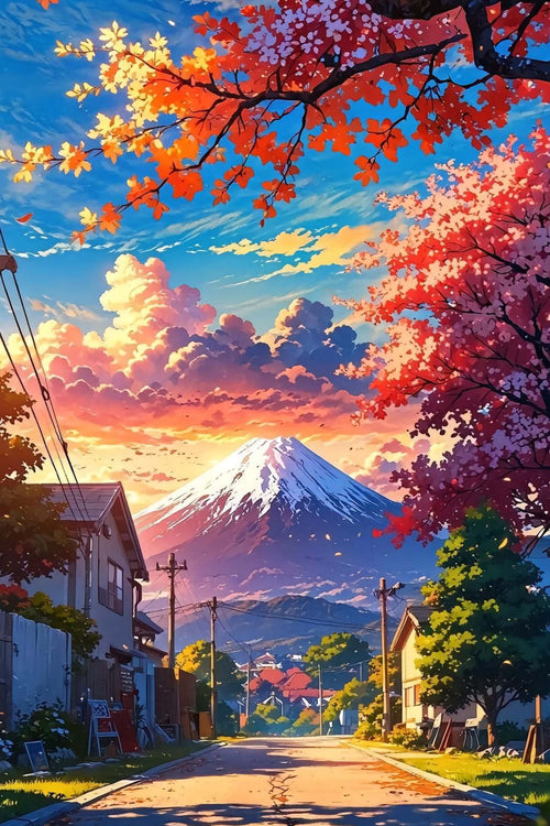 Autumn’s Embrace Diamond Painting Kit