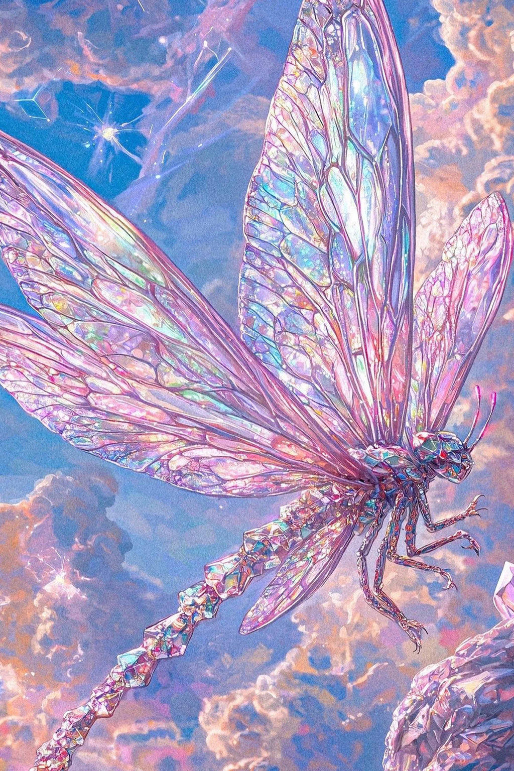 Crystal Dragonfly Dreams Diamond Painting Kit