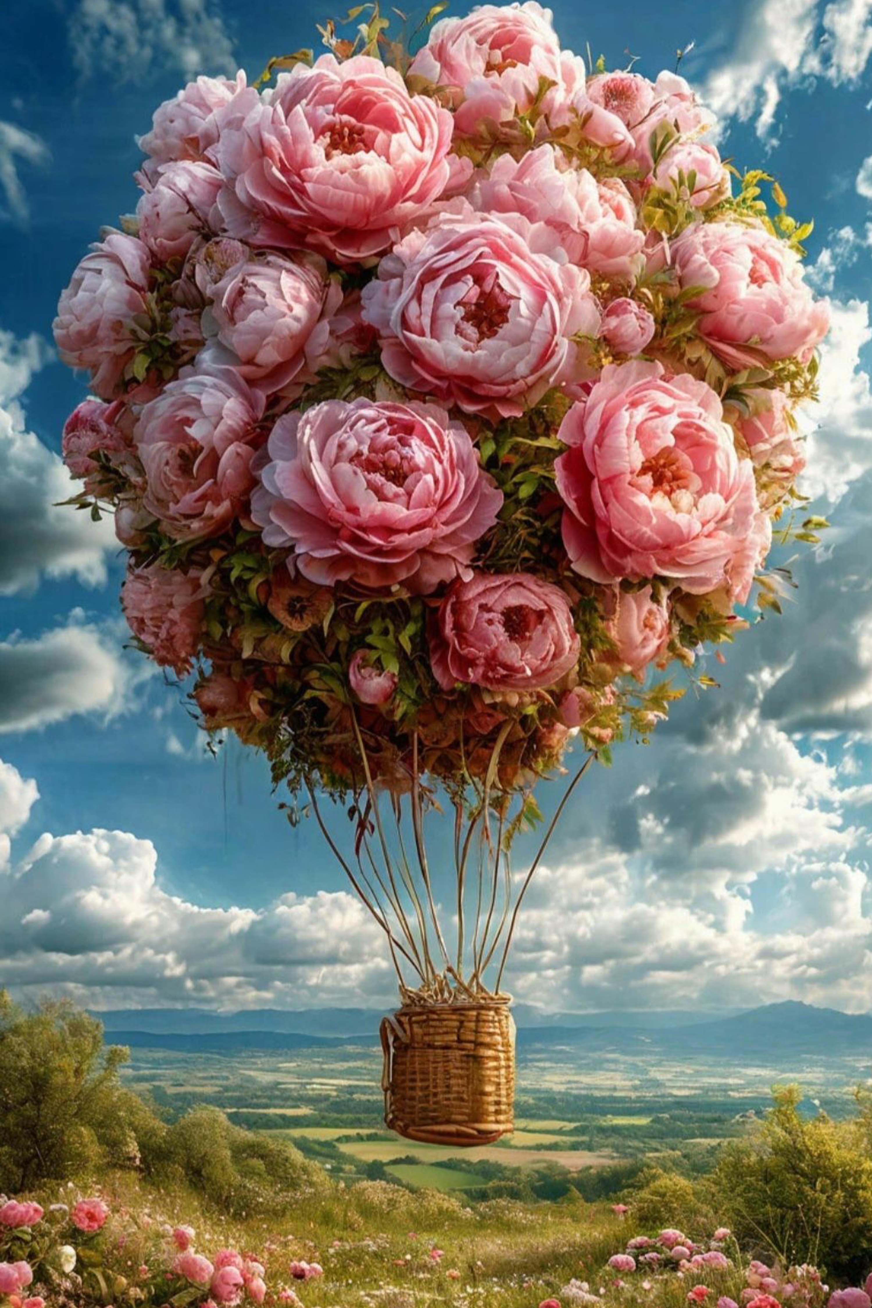 Floral Flight Diamond Painting Kit