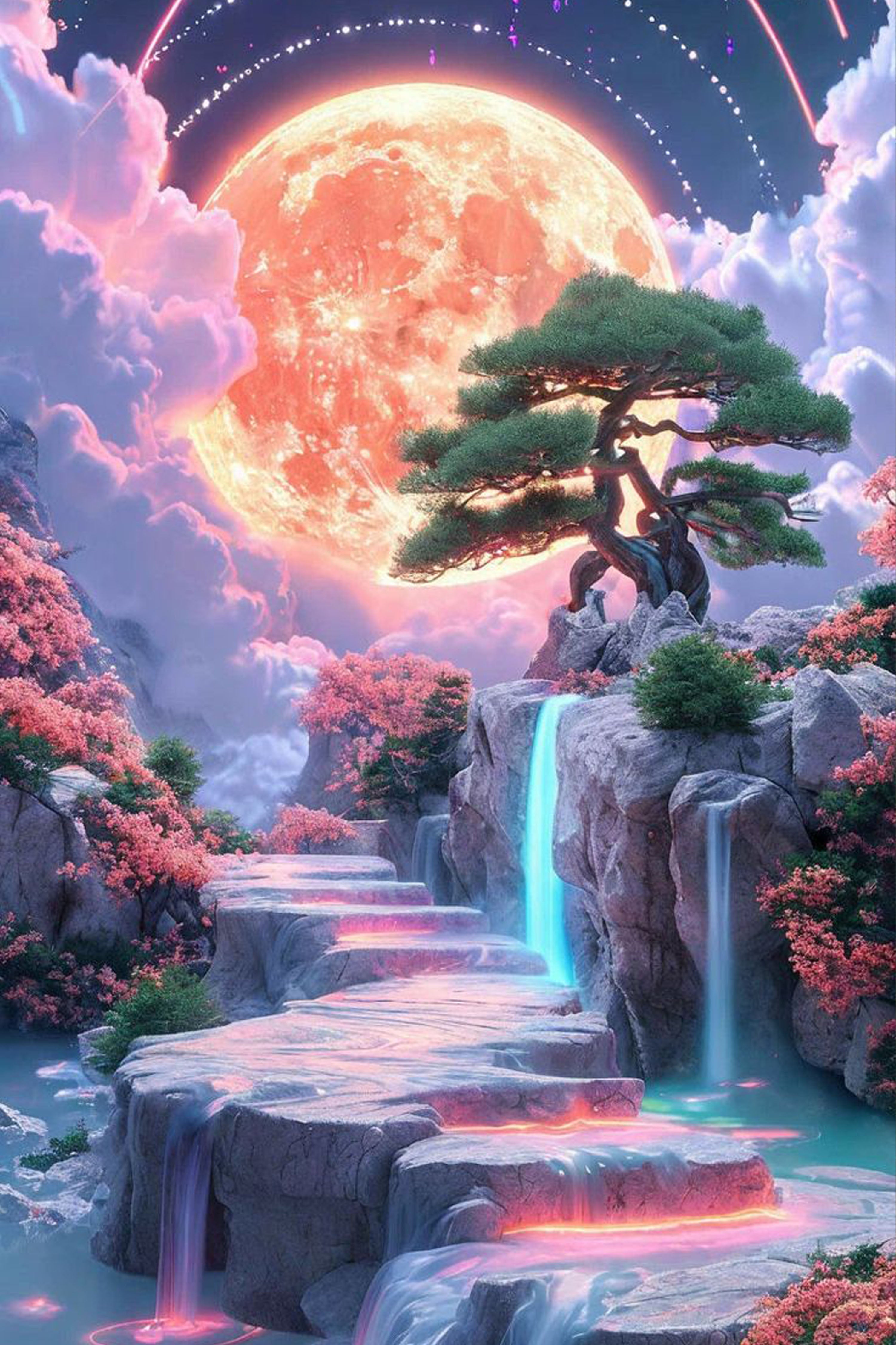 Pathway to the Moon Diamond Painting Kit