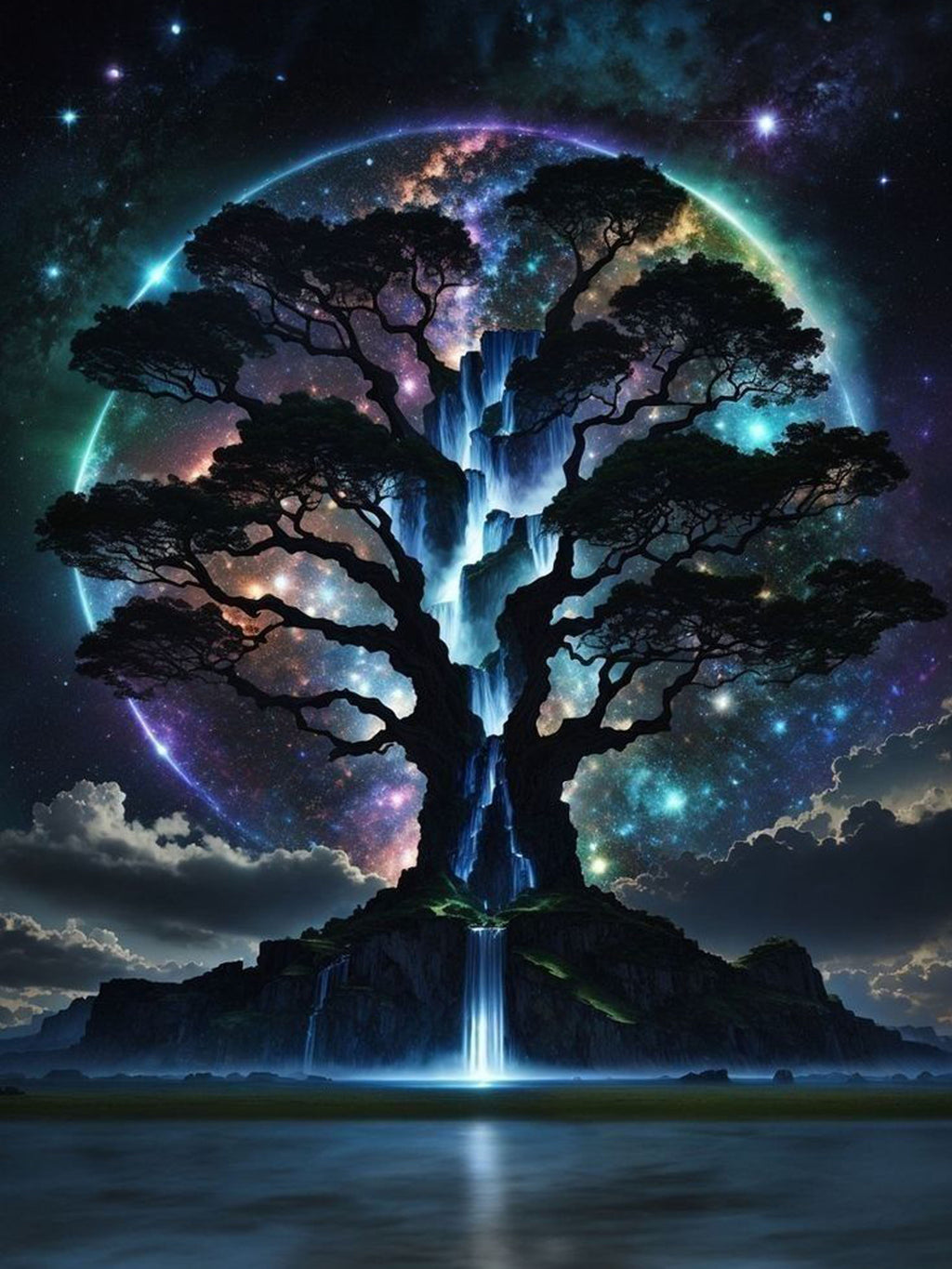 Celestial Tree of Eternity Diamond Painting Kit